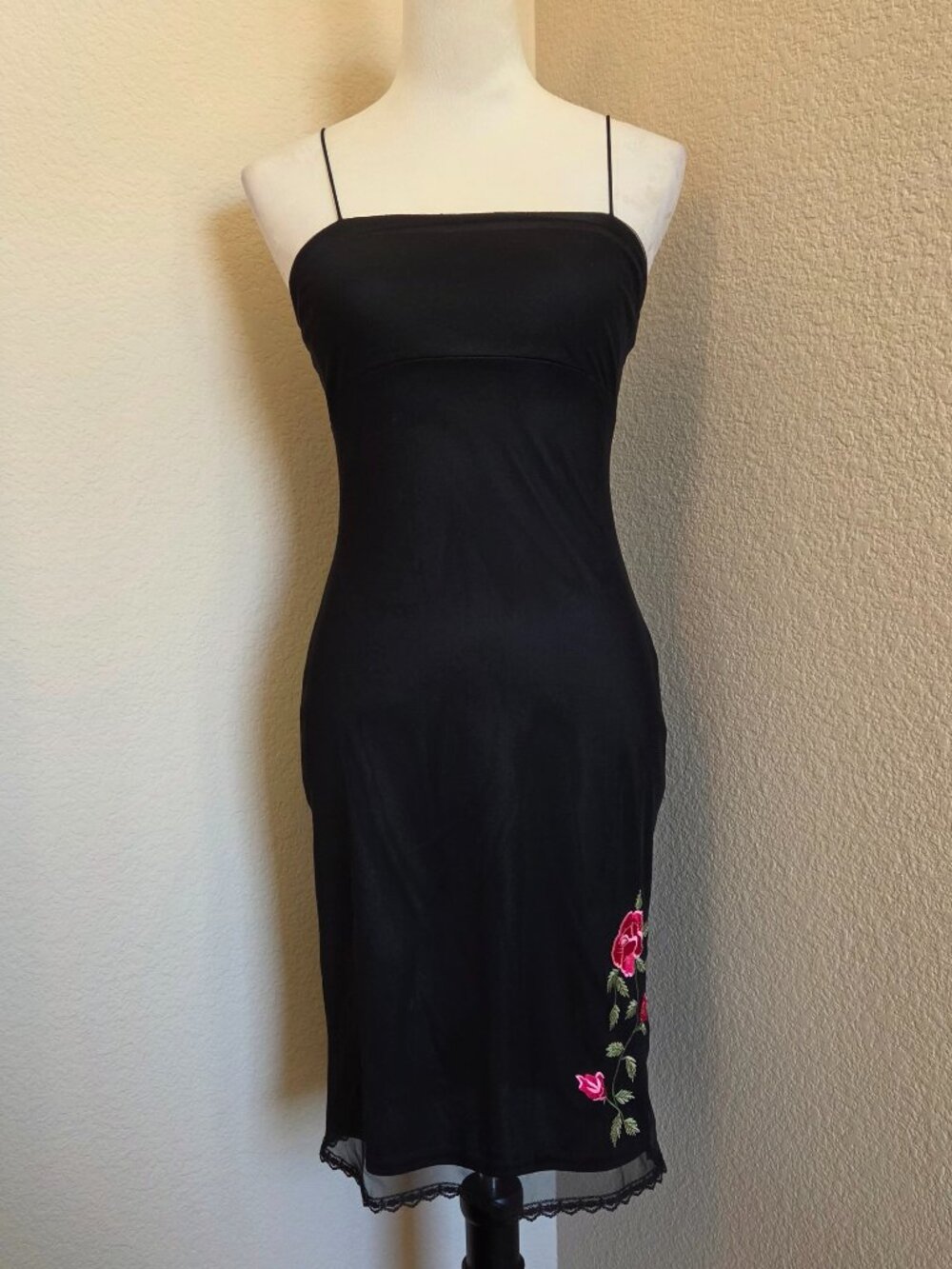 Charlotte Russe Embroidered Dress - Size S